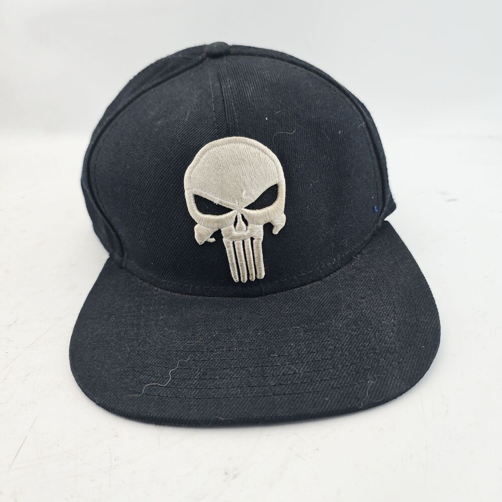 Punisher Baseball Cap Marvel Snapback Black